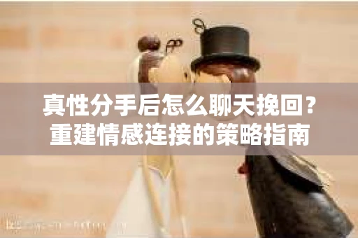 真性分手后怎么聊天挽回？重建情感连接的策略指南