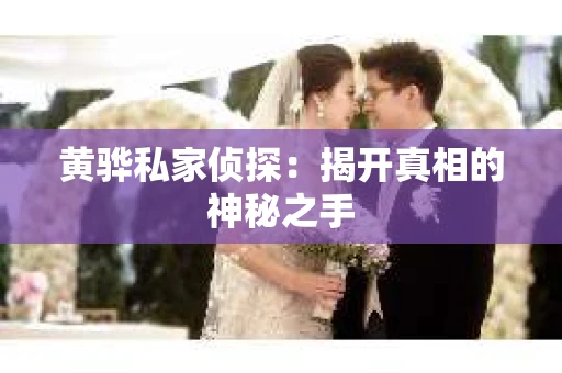 黄骅私家侦探：揭开真相的神秘之手