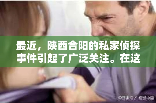 最近，陕西合阳的私家侦探事件引起了广泛关注。在这个信息爆炸的时代，隐私保护显得尤为重要。今天，我们就来聊聊这个事件，看看它背后的一些故事。
