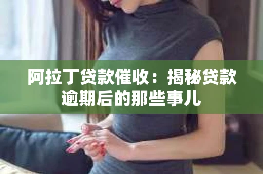 阿拉丁贷款催收：揭秘贷款逾期后的那些事儿