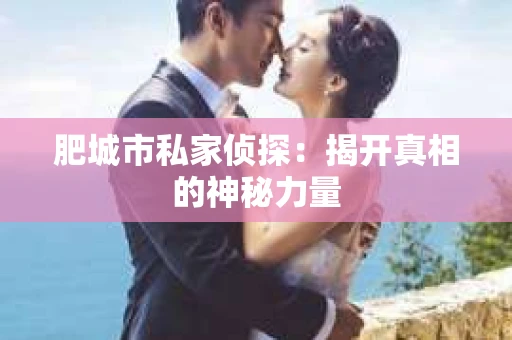肥城市私家侦探：揭开真相的神秘力量