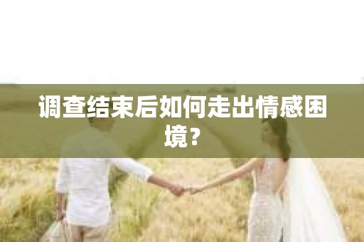 调查结束后如何走出情感困境？