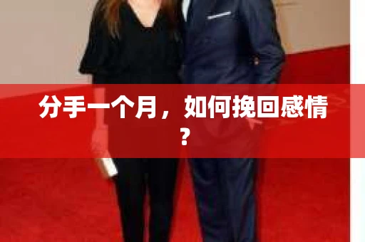 分手一个月,如何挽回感情? 分手一个月,如何挽回感情?