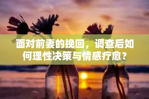 面对前妻的挽回,调查后如何理性决策与情感疗愈? 面对前妻的挽回,调查后如何理性决策与情感疗愈?