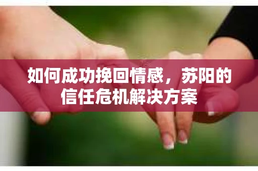 如何成功挽回情感，苏阳的信任危机解决方案