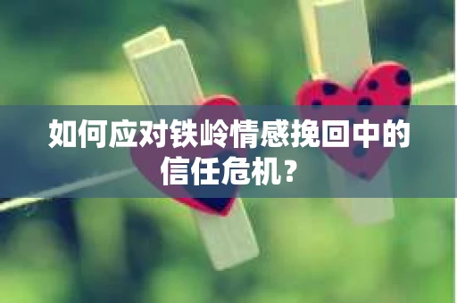 如何应对铁岭情感挽回中的信任危机? 如何应对铁岭情感挽回中的信任危机?